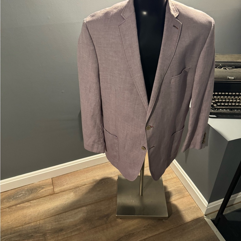 Van Heusen Men's Light Purple Blazer